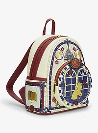 Loungefly Disney Beauty and the Beast Mosaic Mini Backpack - BoxLunch Exclusive