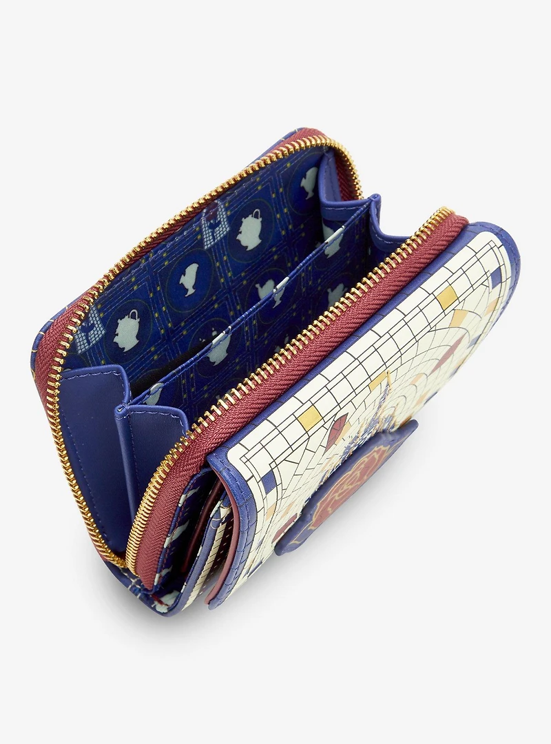 Loungefly Disney Beauty and the Beast Mosaic Wallet - BoxLunch Exclusive