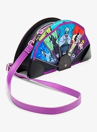 Loungefly Disney Villains Fan Figural Crossbody Bag - BoxLunch Exclusive