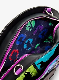 Loungefly Disney Villains Fan Figural Crossbody Bag - BoxLunch Exclusive