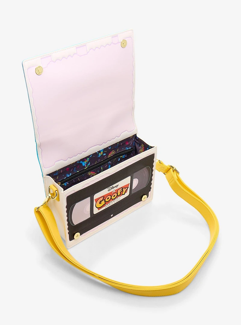 Loungefly Disney A Goofy Movie VHS Tape Figural Crossbody Bag - BoxLunch Exclusive