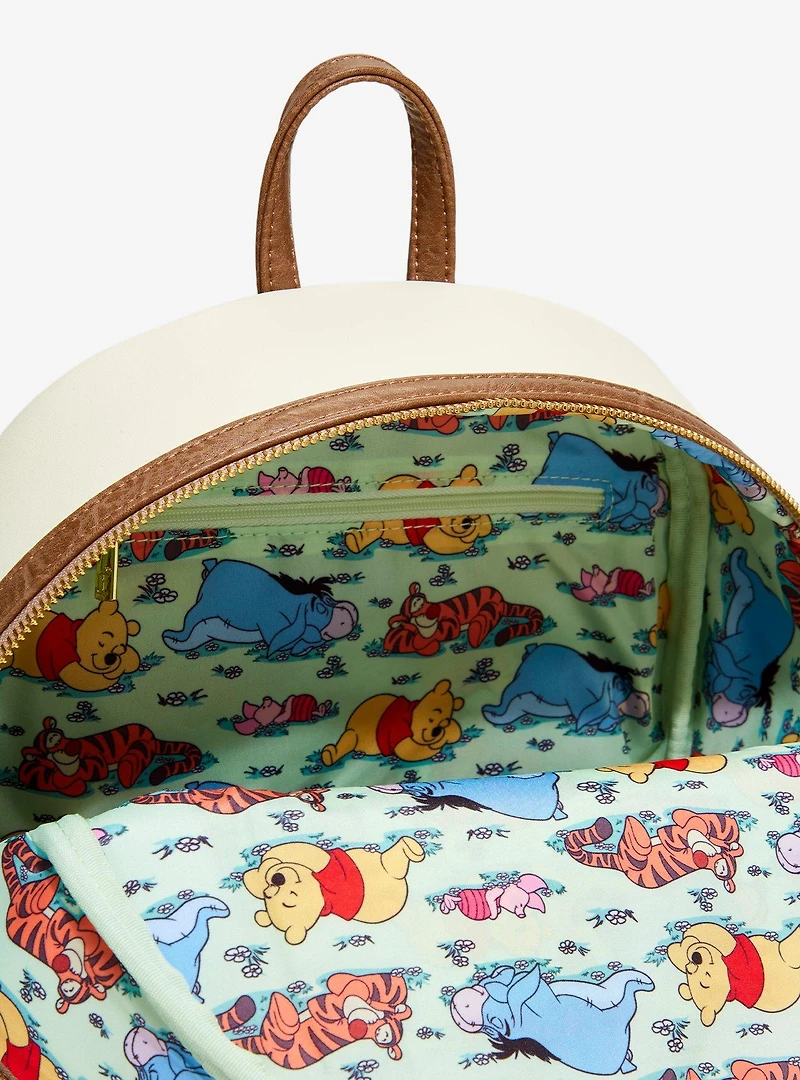 Loungefly Disney Winnie the Pooh & Friends Chenille Embroidered Mini Backpack - BoxLunch Exclusive
