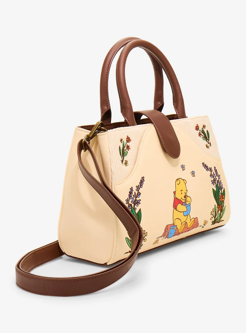 Loungefly Disney Winnie the Pooh & Friends Gardening Corduroy Crossbody Bag