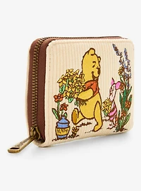 Loungefly Disney Winnie the Pooh & Friends Gardening Corduroy Accordion Wallet - BoxLunch Exclusive