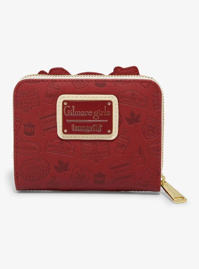 Loungefly Gilmore Girls Stars Hollow Fall Foliage Gazebo Wallet - BoxLunch Exclusive