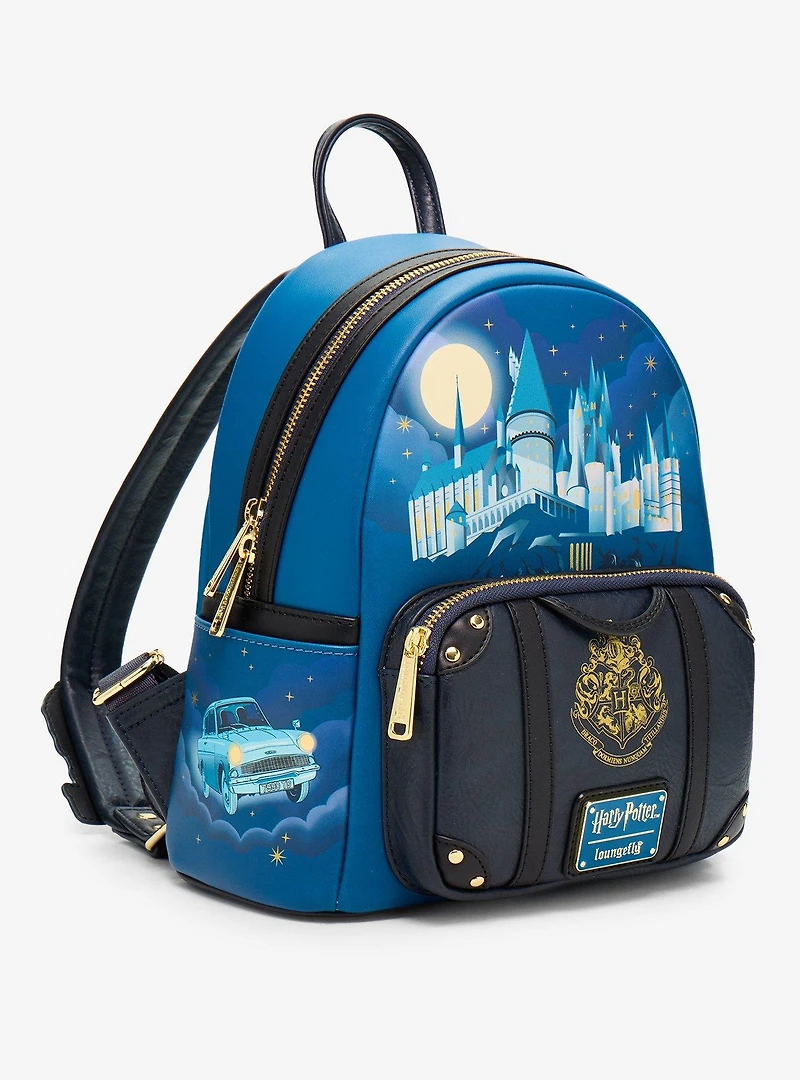 Loungefly Harry Potter Hogwarts Castle Suitcase Mini Backpack