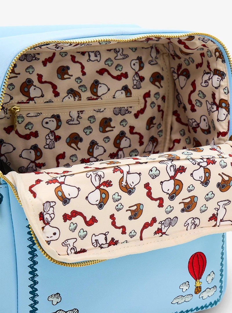 Loungefly Peanuts Snoopy and The Red Baron Mini Backpack - BoxLunch Exclusive