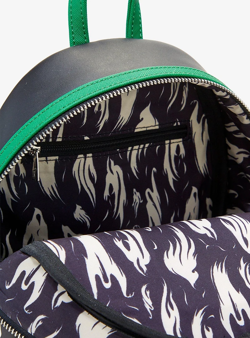 Loungefly Disney The Haunted Mansion Singing Busts Glow-in-the-Dark Lenticular Mini Backpack - BoxLunch Exclusive
