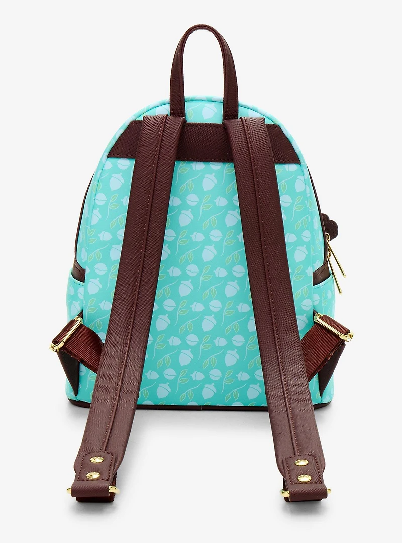 Loungefly Disney Chip & Dale Acorn Pile Chenille Mini Backpack - BoxLunch Exclusive