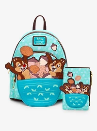 Loungefly Disney Chip & Dale Acorn Pile Chenille Mini Backpack - BoxLunch Exclusive