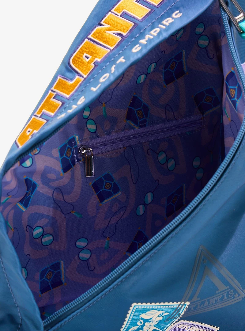 Disney Atlantis: The Lost Empire Stamps Crossbody  Triangle Sling Bag - BoxLunch Exclusive