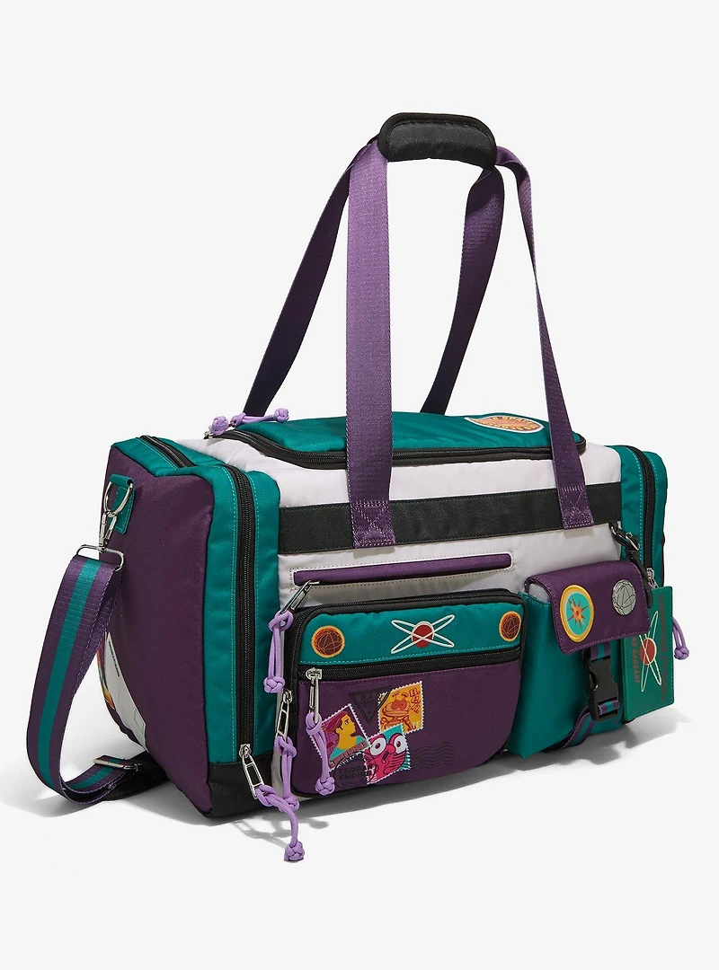 Disney Treasure Planet Character Stamps Color Block Duffle Bag - BoxLunch Exclusive