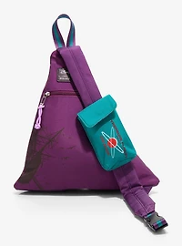 Disney Treasure Planet Character Stamps Triangle Crossbody Sling - BoxLunch Exclusive