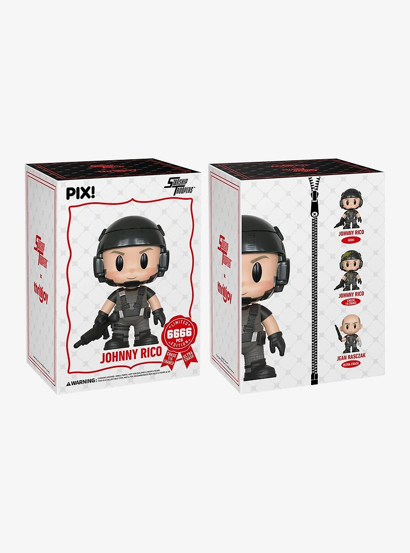 Thrilljoy Pix! Starship Troopers Johnny Rico Vinyl Figure