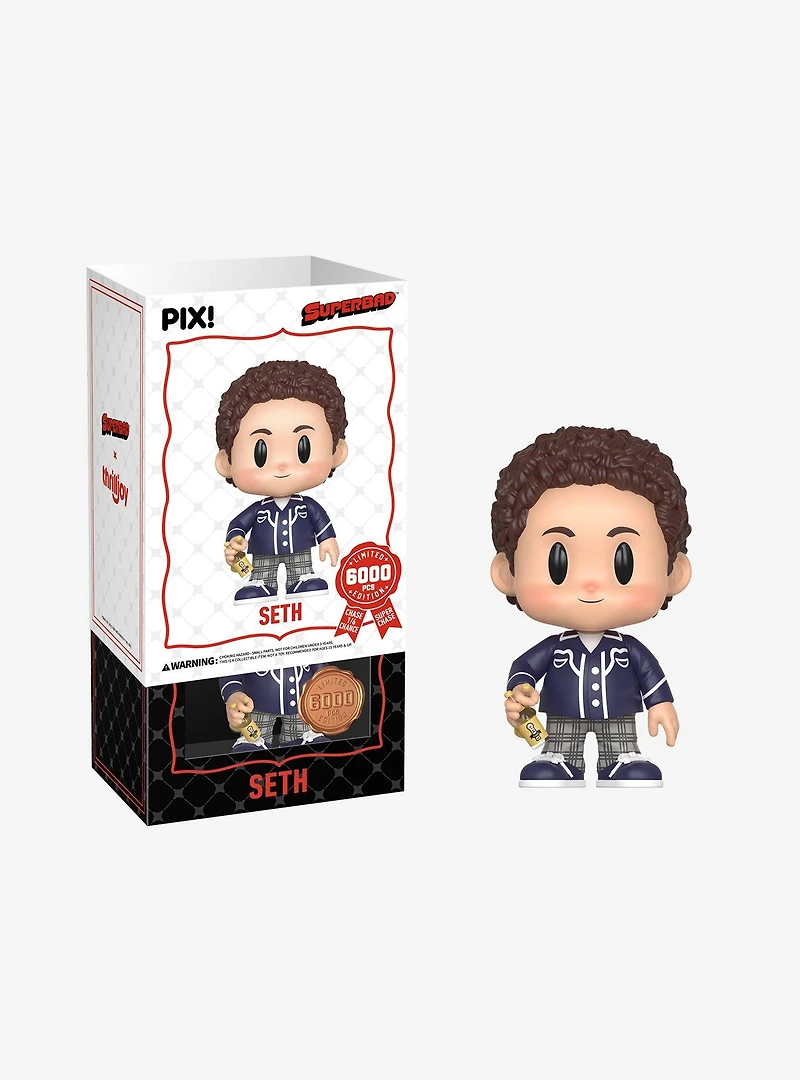 Thrilljoy Superbad Pix! Seth Vinyl Figure