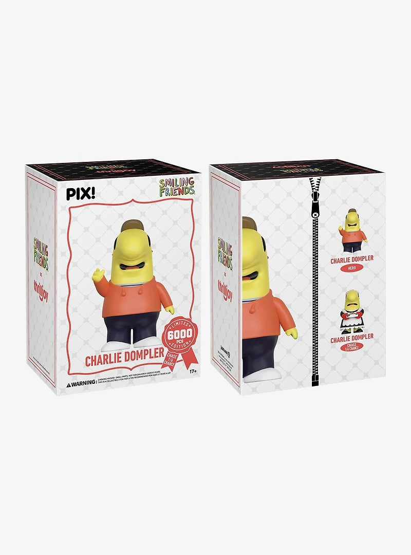 Thrilljoy Pix! Smiling Friends Charlie Dompler Vinyl Figure