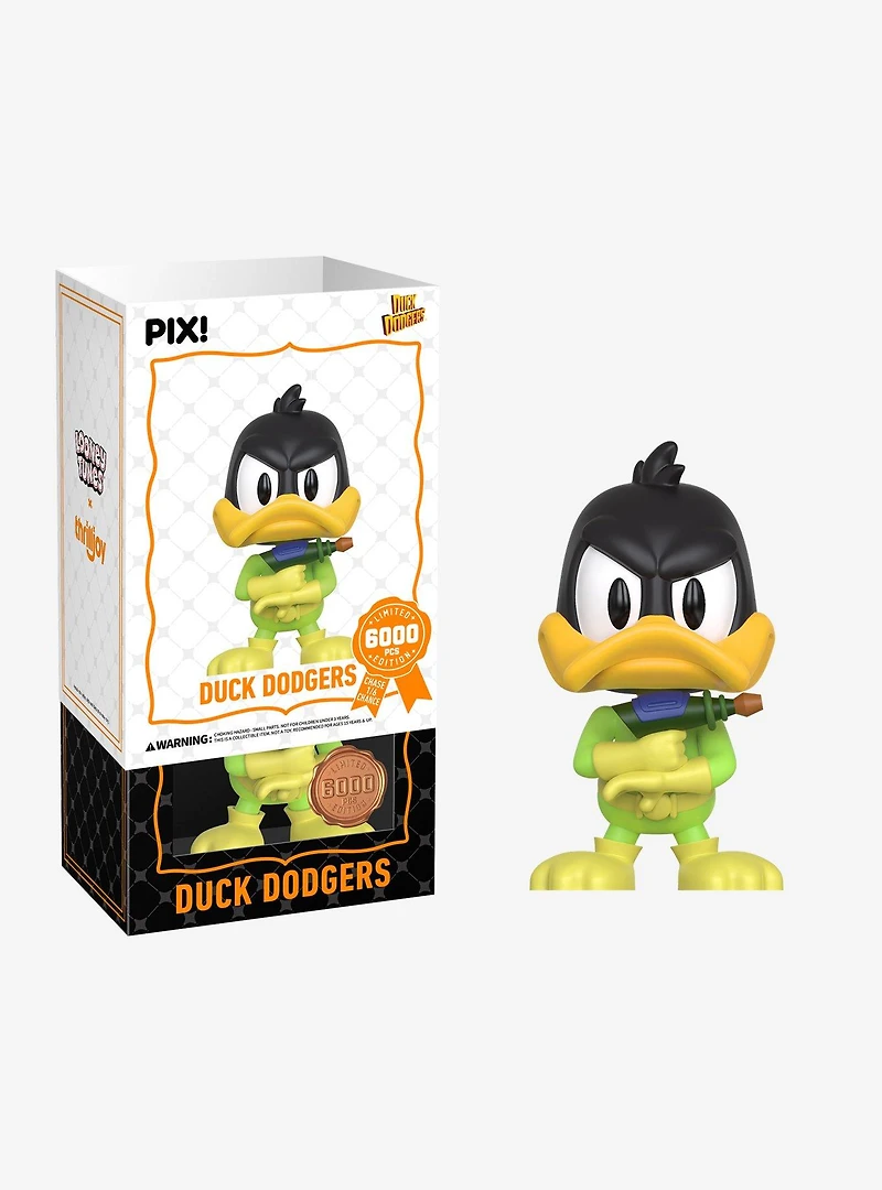 Thrilljoy Duck Dodgers: Launching Into Action Pix! Duck Dodgers Vinyl Figure