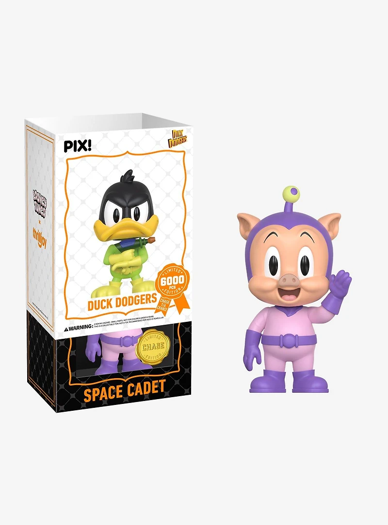 Thrilljoy Duck Dodgers: Launching Into Action Pix! Duck Dodgers Vinyl Figure