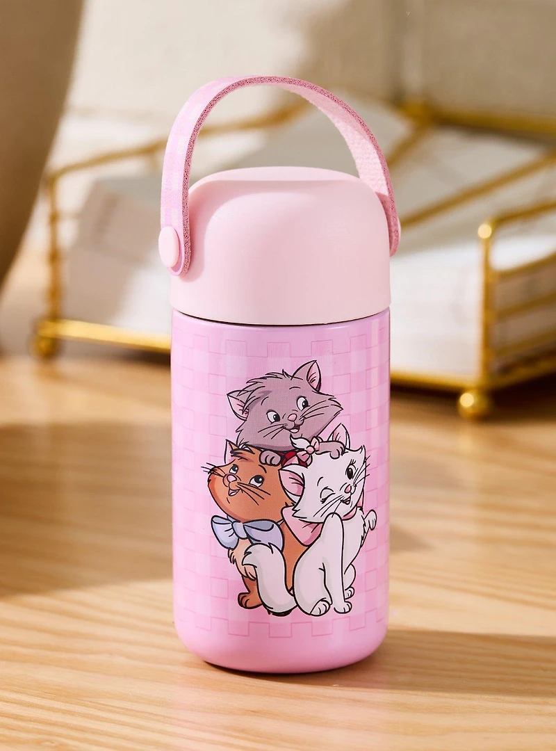 Disney The Aristocats Marie Pink Loop Mini Water Bottle — BoxLunch Exclusive