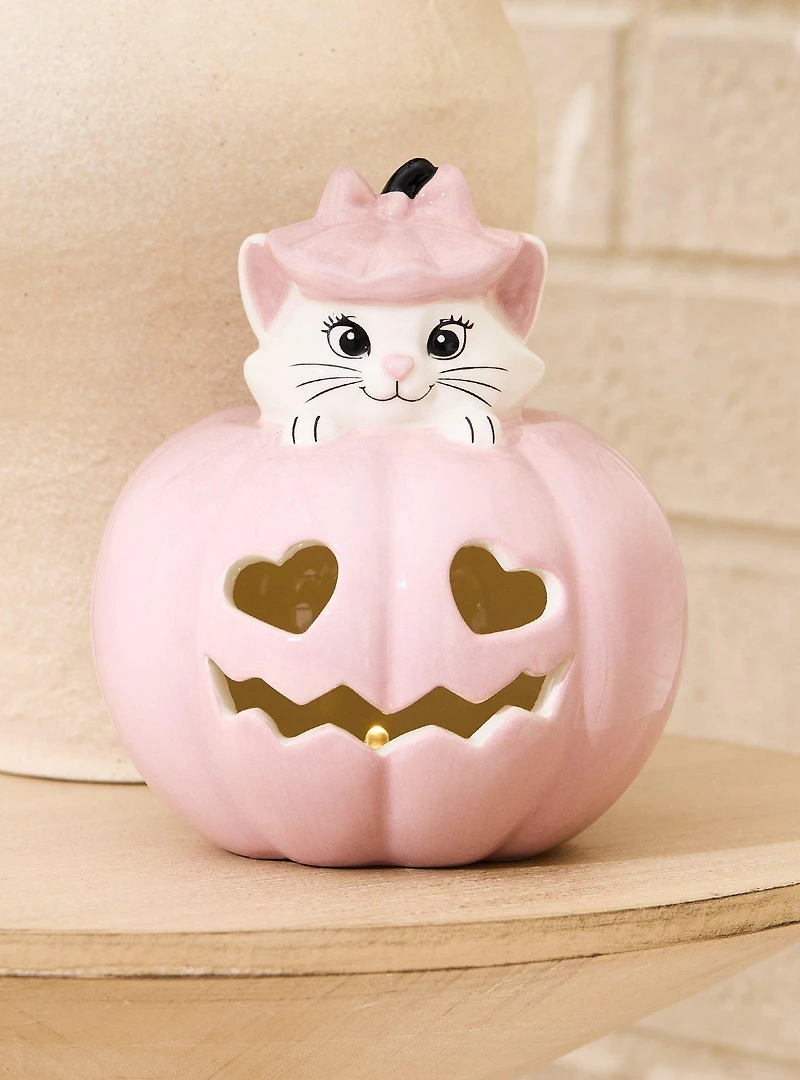Disney The Aristocats Marie Pumpkin Figural Tea Light - BoxLunch Exclusive