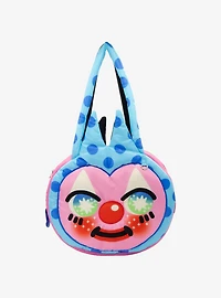 Whatever! Makes You Happy x So Lazo Happy & Sad Clown Oversized Tote Bag