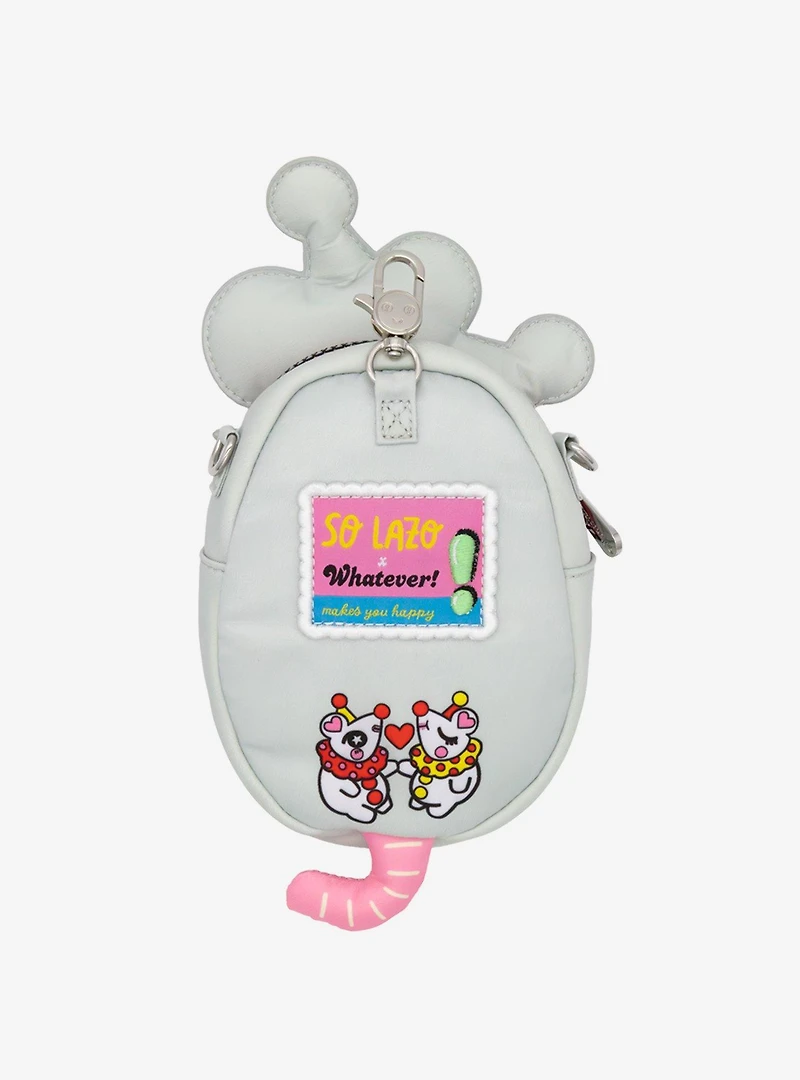 Whatever! Makes You Happy x So Lazo Party Rat Mini Crossbody Bag Charm