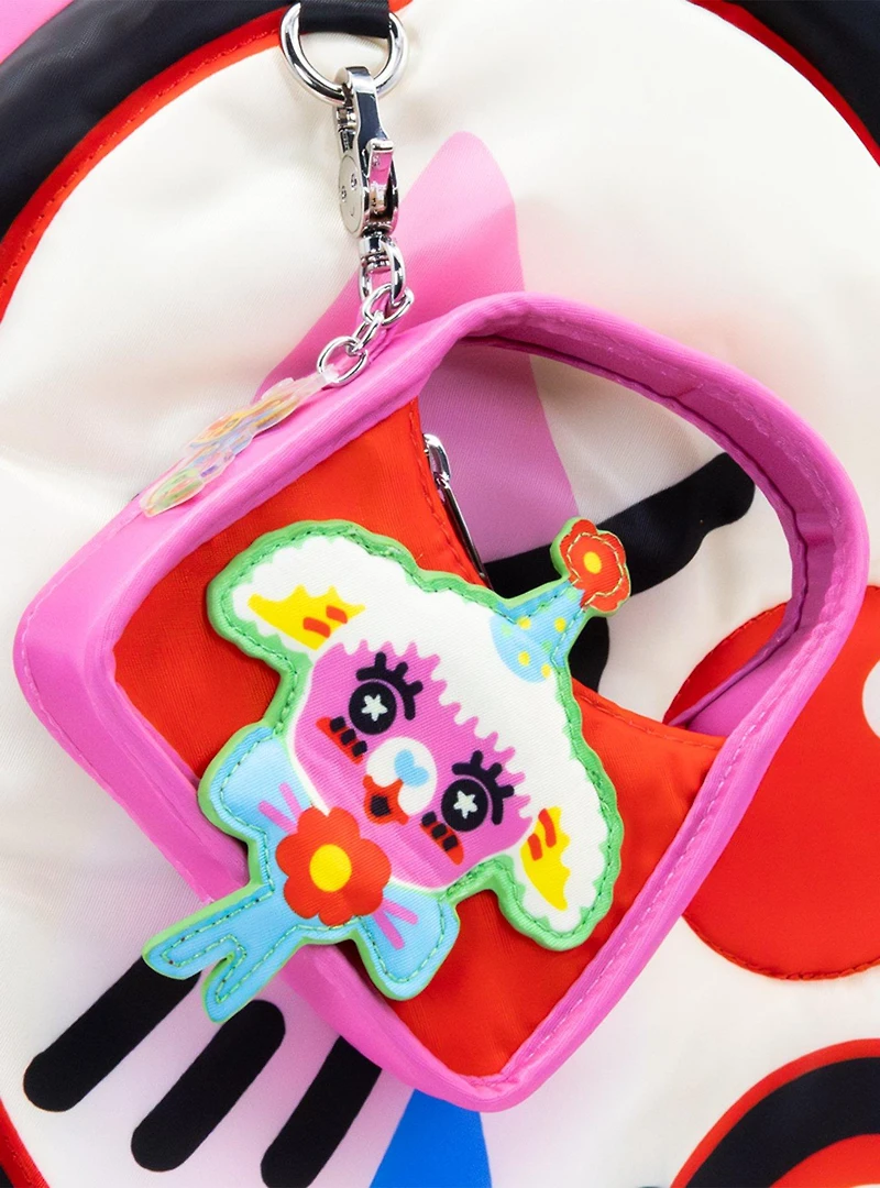 Whatever! Makes You Happy x So Lazo Party Animals Blind Box Mini Baguette Bag Charm