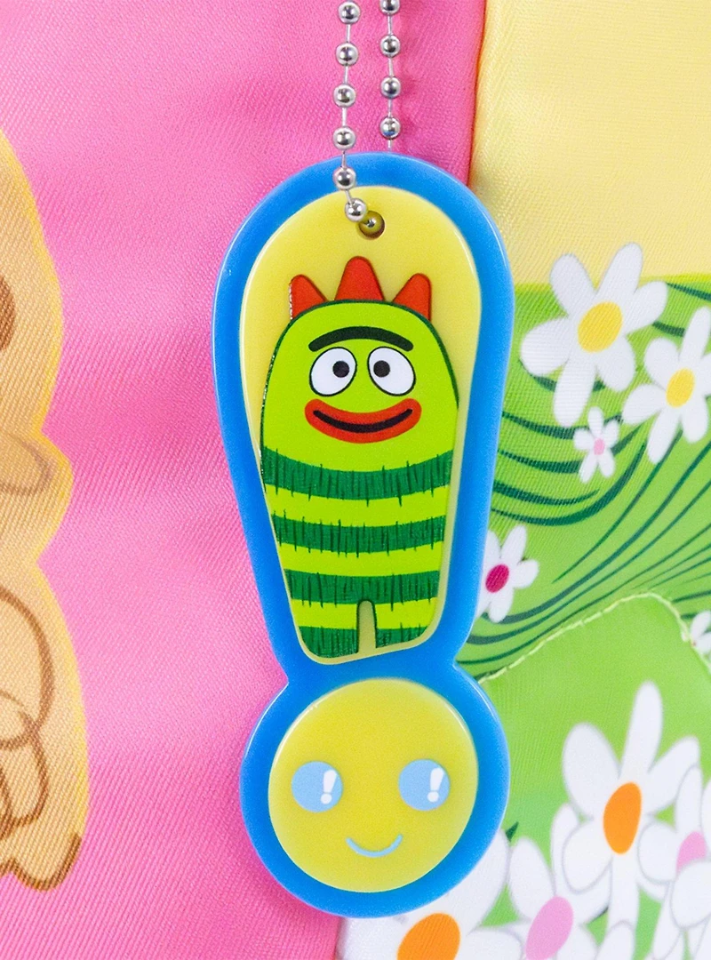 Whatever! Makes You Happy x Yo Gabba Gabba! Lands Double Sided Puffy Tote Bag