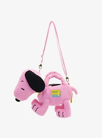 Whatever! Makes You Happy x Peanuts Sherbet Spring Snoopy Figural Corduroy Crossbody Bag