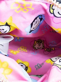 Whatever! Makes You Happy x Peanuts Sherbet Spring Snoopy Figural Corduroy Crossbody Bag