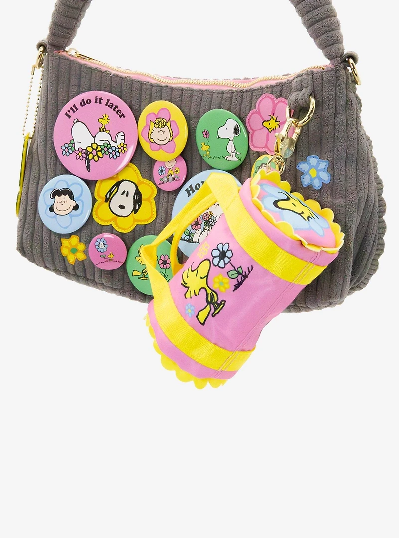 Whatever! Makes You Happy x Peanuts Blind Box Mini Floral Duffle Bag Charm