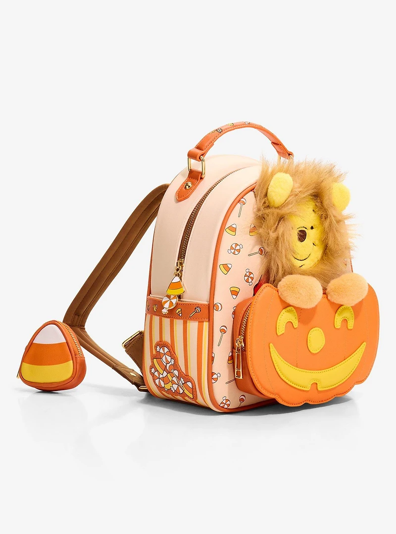 Disney Winnie the Pooh Lion Pooh Bear Pumpkin Mini Backpack — BoxLunch Exclusive