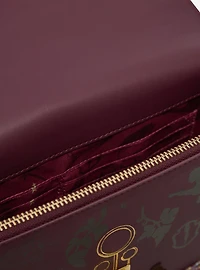 Harry Potter Flocked Magical Icons Crossbody Bag - BoxLunch Exclusive