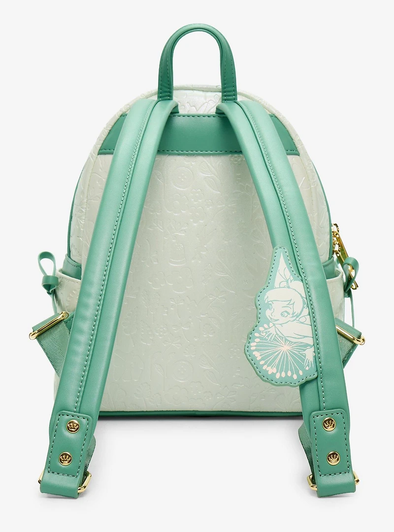 Loungefly Disney Peter Pan Tinker Bell Dandelion Pom Pom Mini Backpack - BoxLunch Exclusive