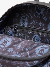 Disney The Nightmare Before Christmas Debossed Tonal Icons Mini Backpack - BoxLunch Exclusive