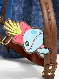 Loungefly Disney Lilo & Stitch Pirate Stitch Figural Mini Backpack - BoxLunch Exclusive