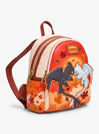 Loungefly DreamWorks How to Train Your Dragon Toothless & Light Fury Autumn Mini Backpack — BoxLunch Exclusive