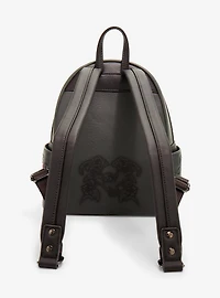 Loungefly Harry Potter The Deathly Hallows Floral Mini Backpack