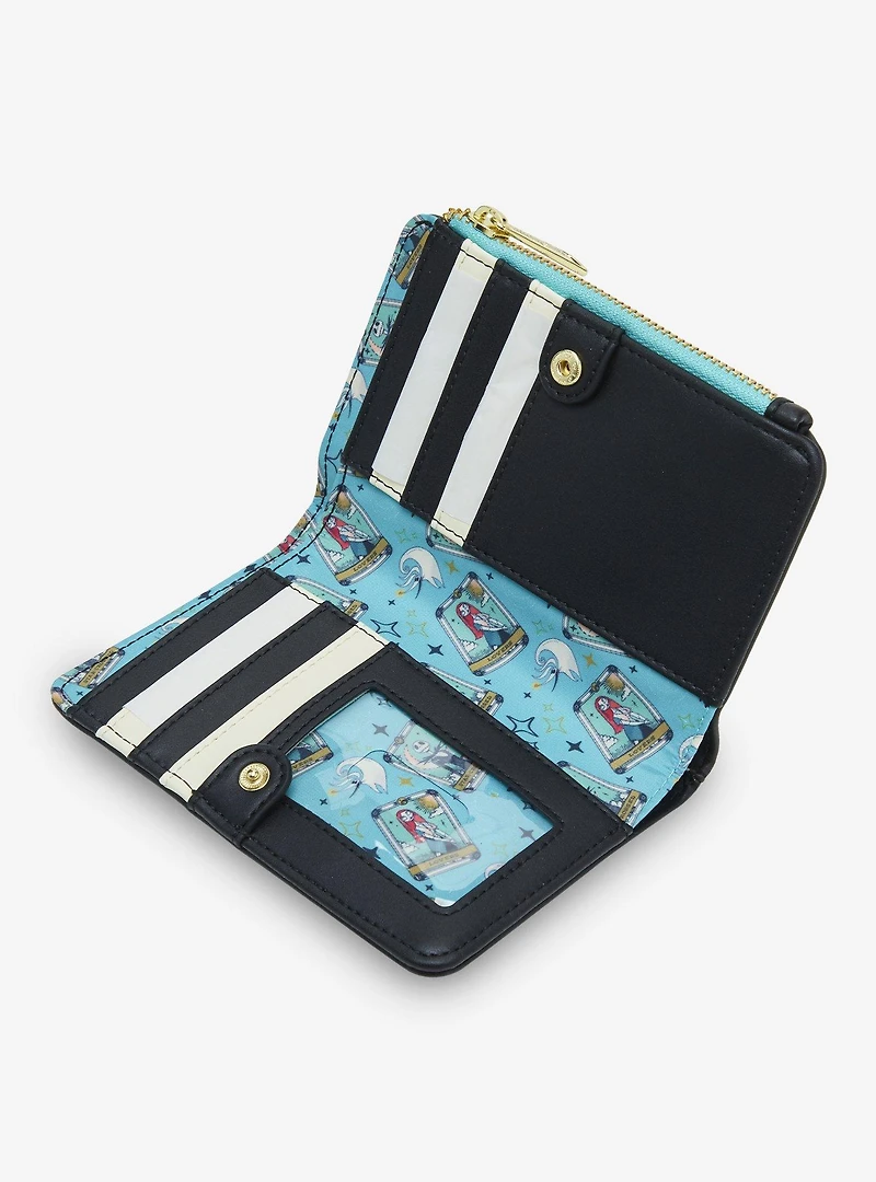 Loungefly Disney The Nightmare Before Christmas Jack & Sally Star-Crossed Lovers Tarot Cards Wallet - BoxLunch Exclusive