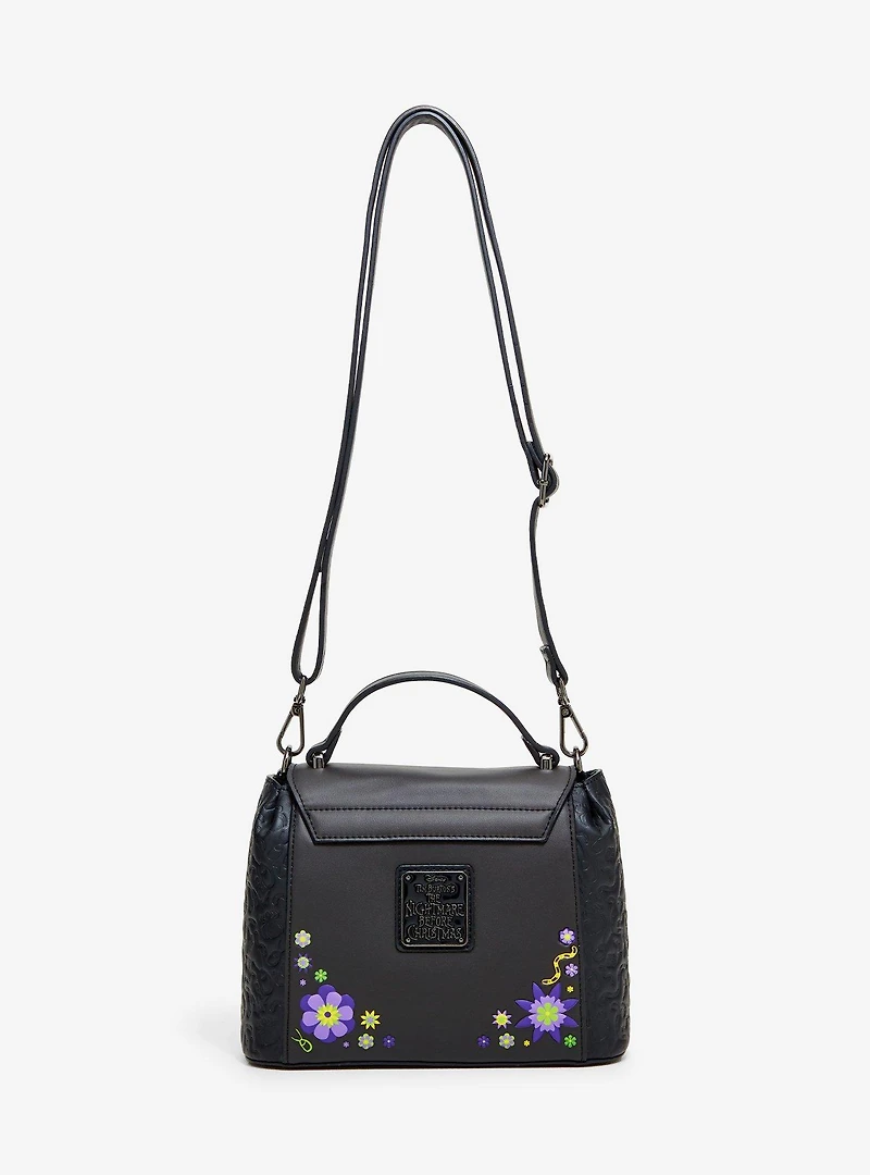 Disney The Nightmare Before Christmas Oogie Boogie Floral Crossbody Bag - BoxLunch Exclusive