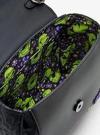 Disney The Nightmare Before Christmas Oogie Boogie Floral Crossbody Bag - BoxLunch Exclusive