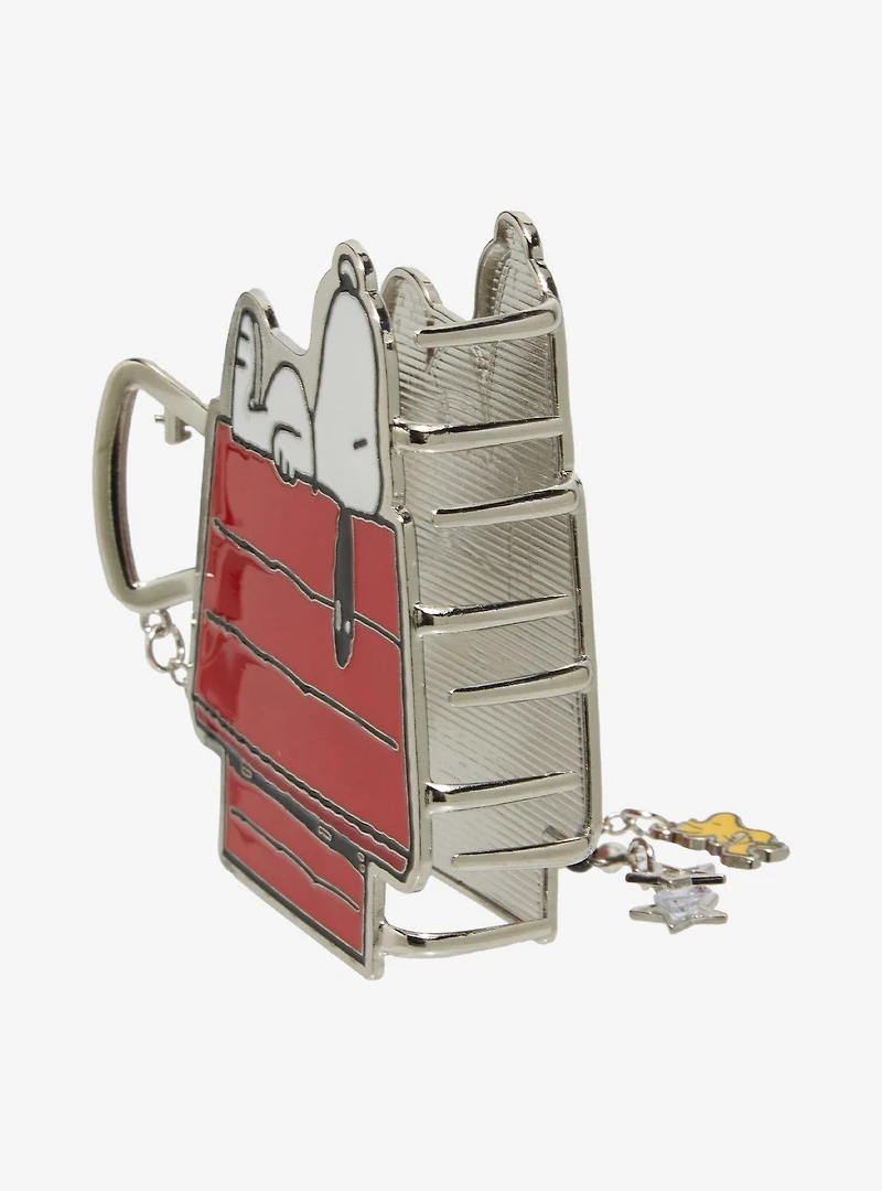Peanuts Snoopy's Doghouse Figural Claw Clip with Charms - BoxLunch Exclusive