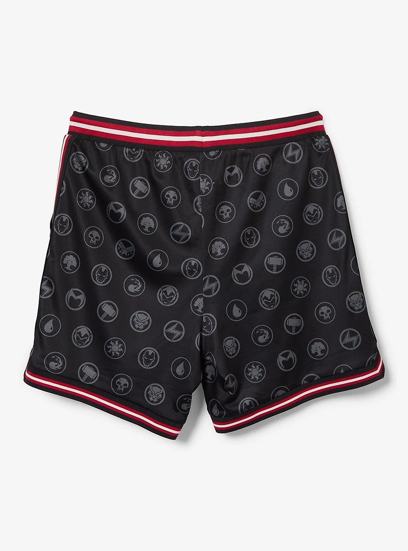 Magic: The Gathering x Marvel Icons Allover Print Basketball Shorts - BoxLunch Exclusive