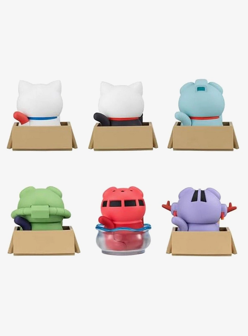 Mobile Suit Gundam Mega Cat Project Nyandam Luckycat Blind Box Figure