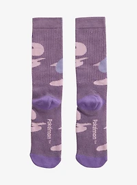 Pokémon Gengar Allover Print Crew Socks — BoxLunch Exclusive