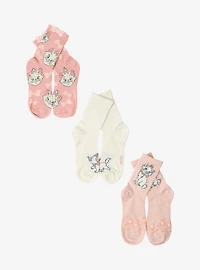 Disney The Aristocats Marie Quarter Crew Sock Set
