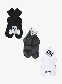 Disney 101 Dalmatians Puppies Quarter Crew Sock Set