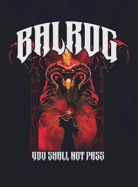 the Lord of Rings Balrog Band T-Shirt