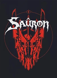 the Lord of Rings Sauron Helmet Band T-Shirt