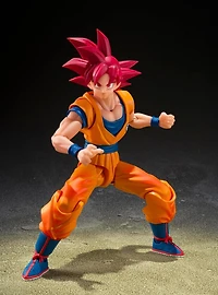 Dragon Ball Super S.H.Figuarts Super Saiyan God Goku (God Aura) Action Figure